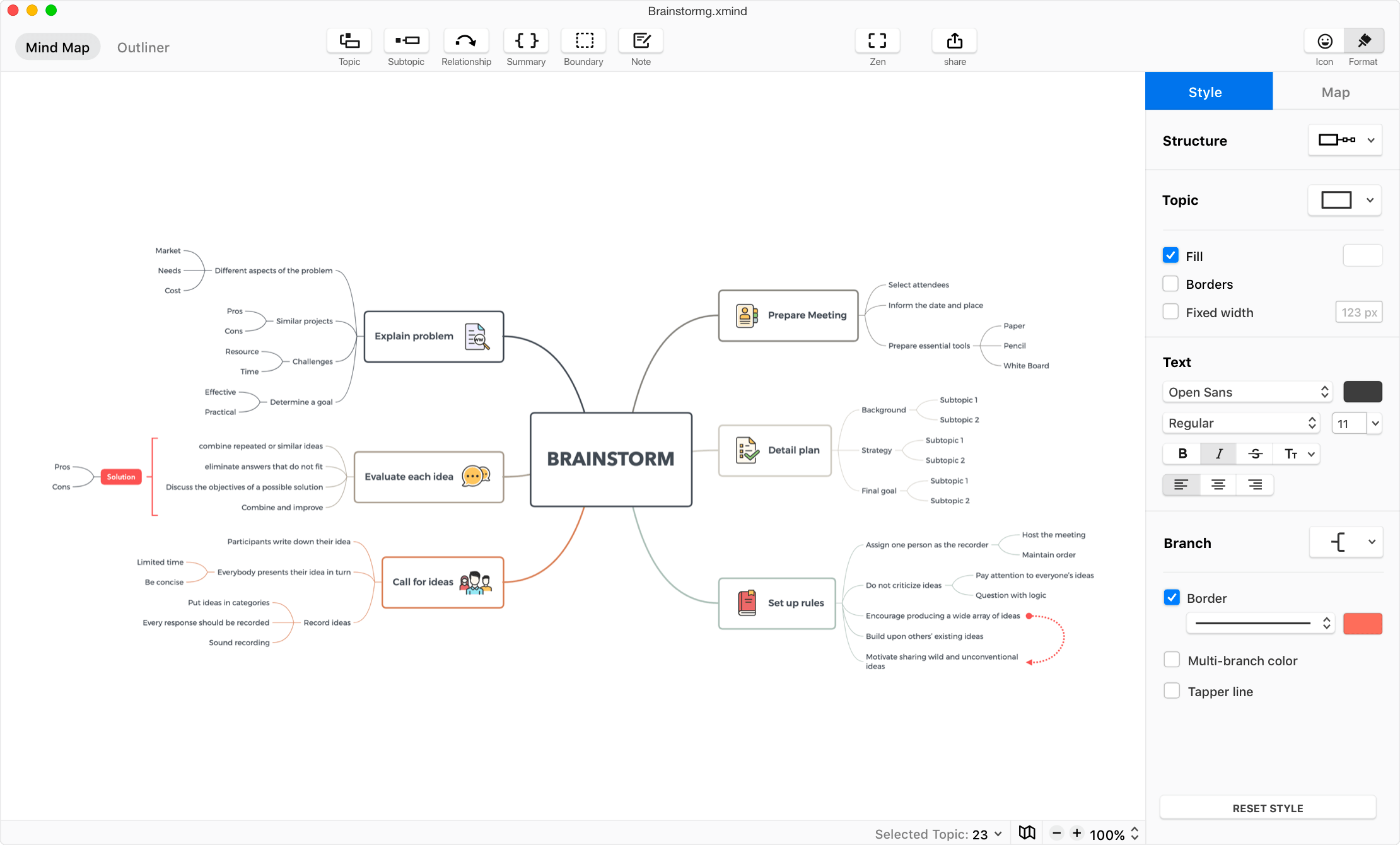 best free mind mapping software 2018