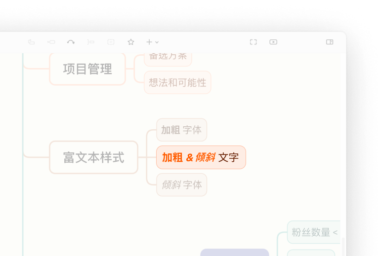 主题内支持对文字进行多样化样式设置,通过给局部文字单独设置字体样式、字号、颜色、加粗、斜体、删除线,让重点部分一目了然,内容可读性更高。
