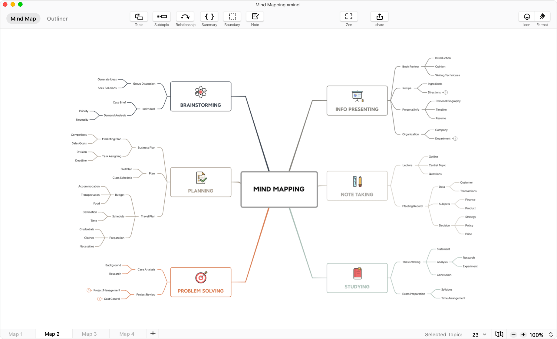 Xmind Mind Mapping Software