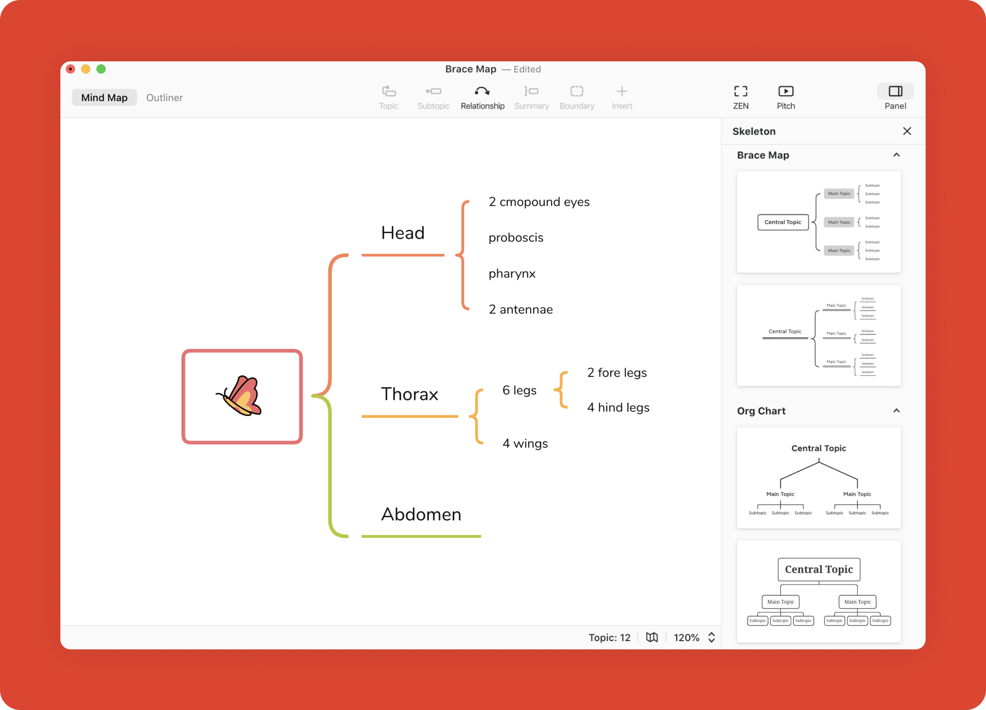 block diagram xmind