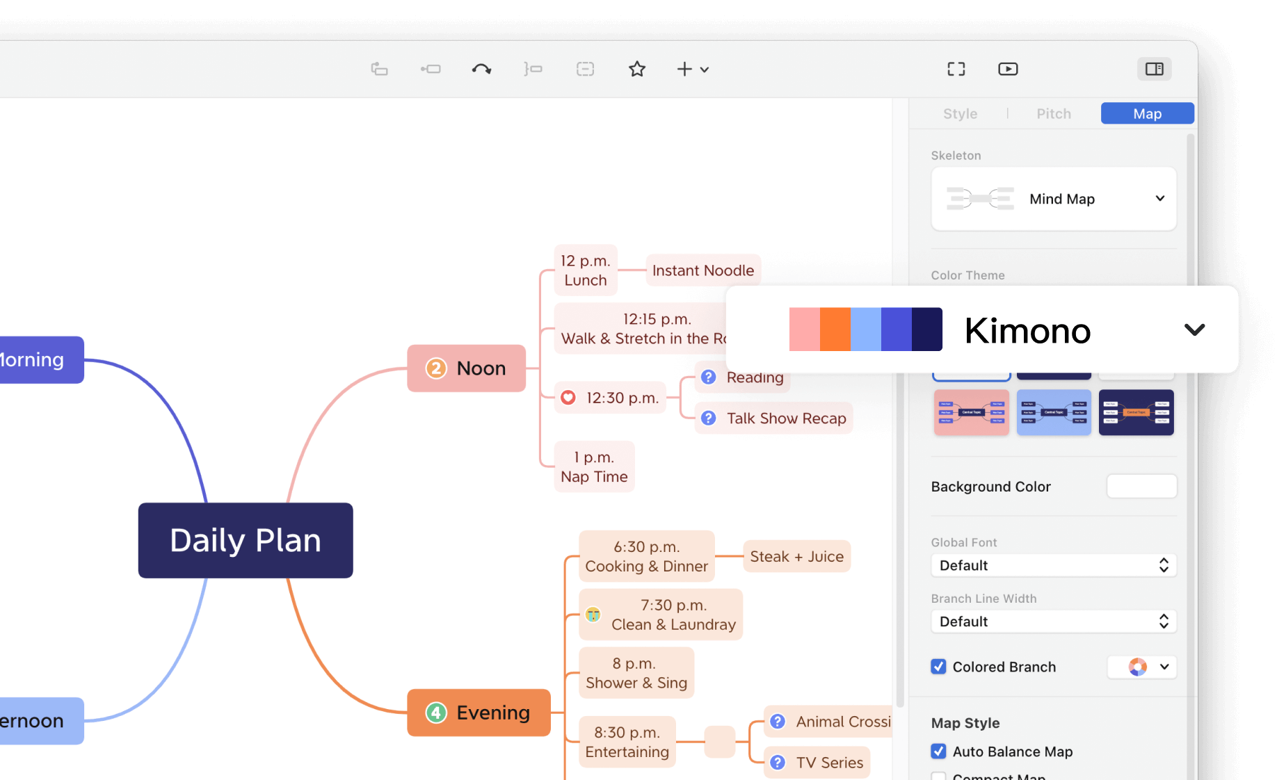 Xmind mind mapping app