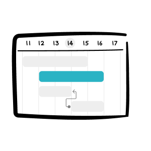 项目沟通与对齐图标