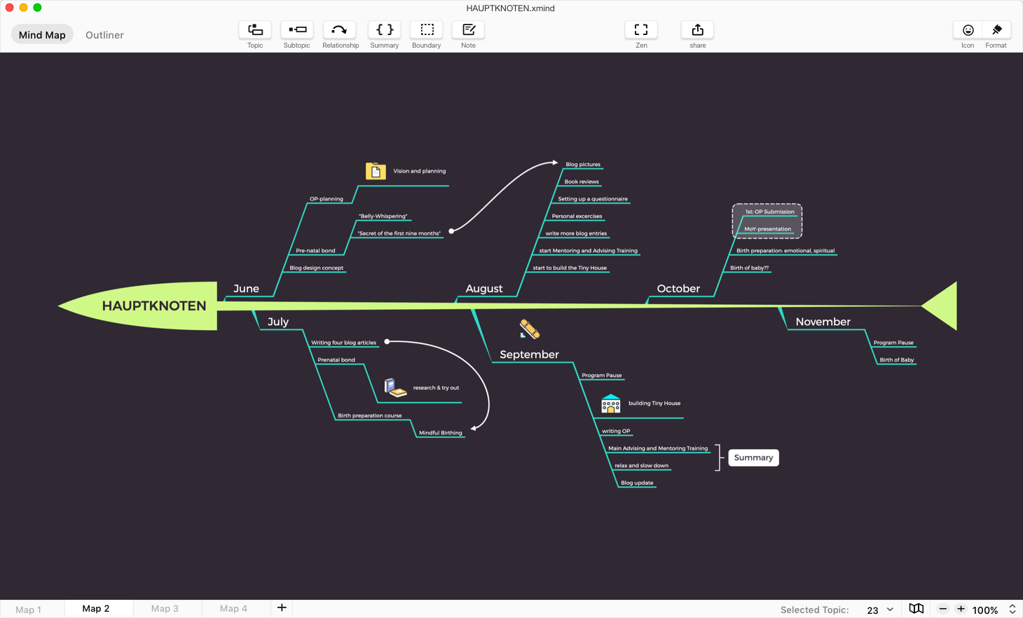 Mapping applications